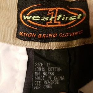 Wear First Bottoms - Wear First navy 6 pocket cargo shorts Wear First Bottoms - Wear First navy 6 pocket cargo shorts